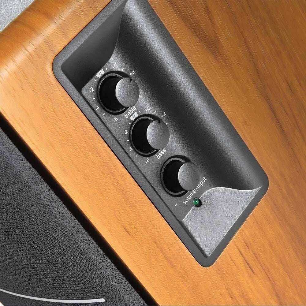 Colunas Hi-Fi EDIFIER R1280DBS (Com fios e sem fios - 42 W - 2,0 canais - Madeira/Preto), miniatura 3