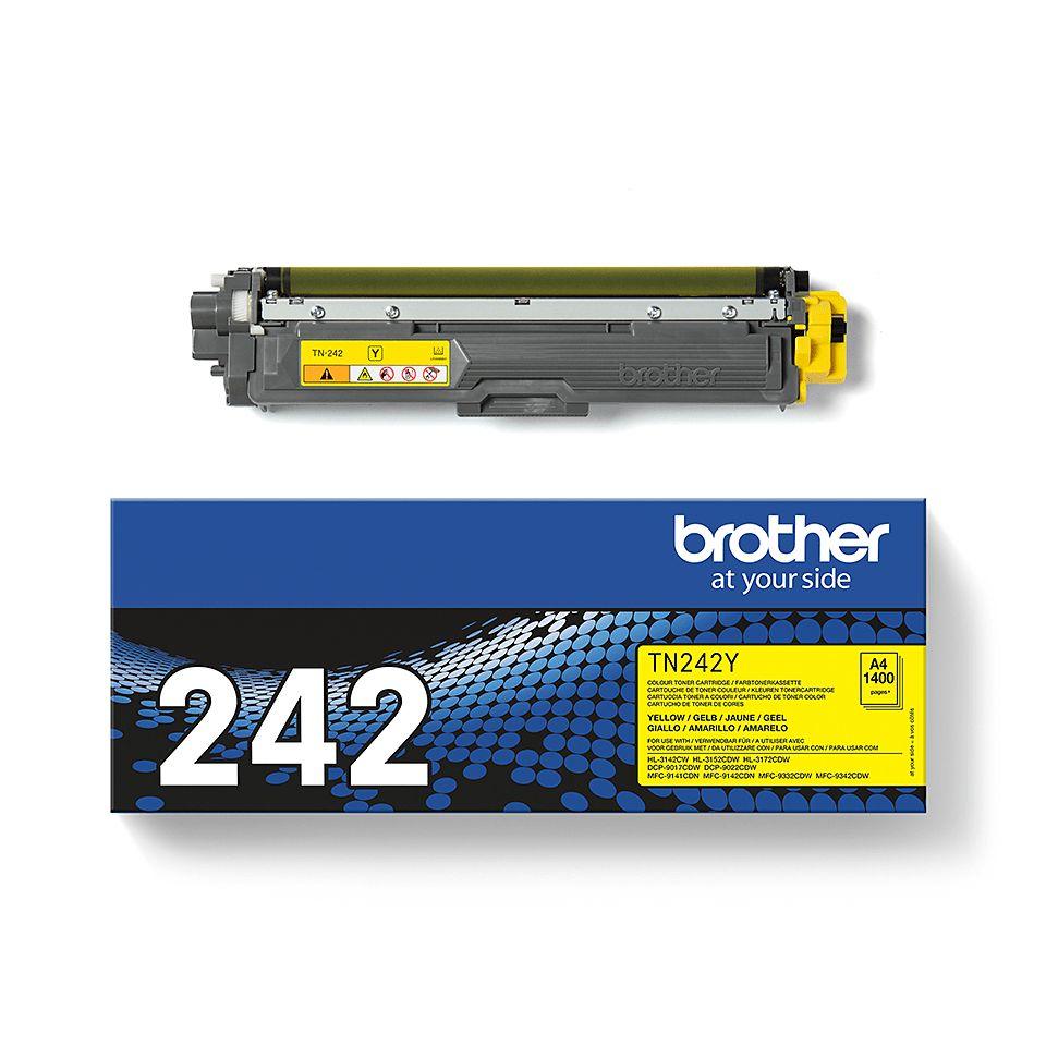 Toner BROTHER TN-242Y (1400 páginas - Amarelo), miniatura 2