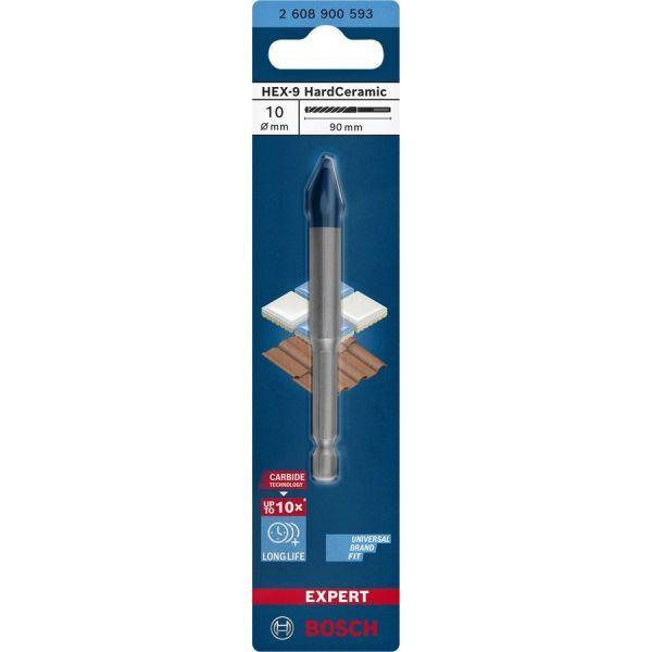 Broca para Cerâmica BOSCH Expert HEX-9 HardCeramic (Carboneto - 90 mm), miniatura 2