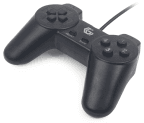 Comando GEMBIRD JPD-UB-01 (PC - USB 2.0 - Com fios - Preto)