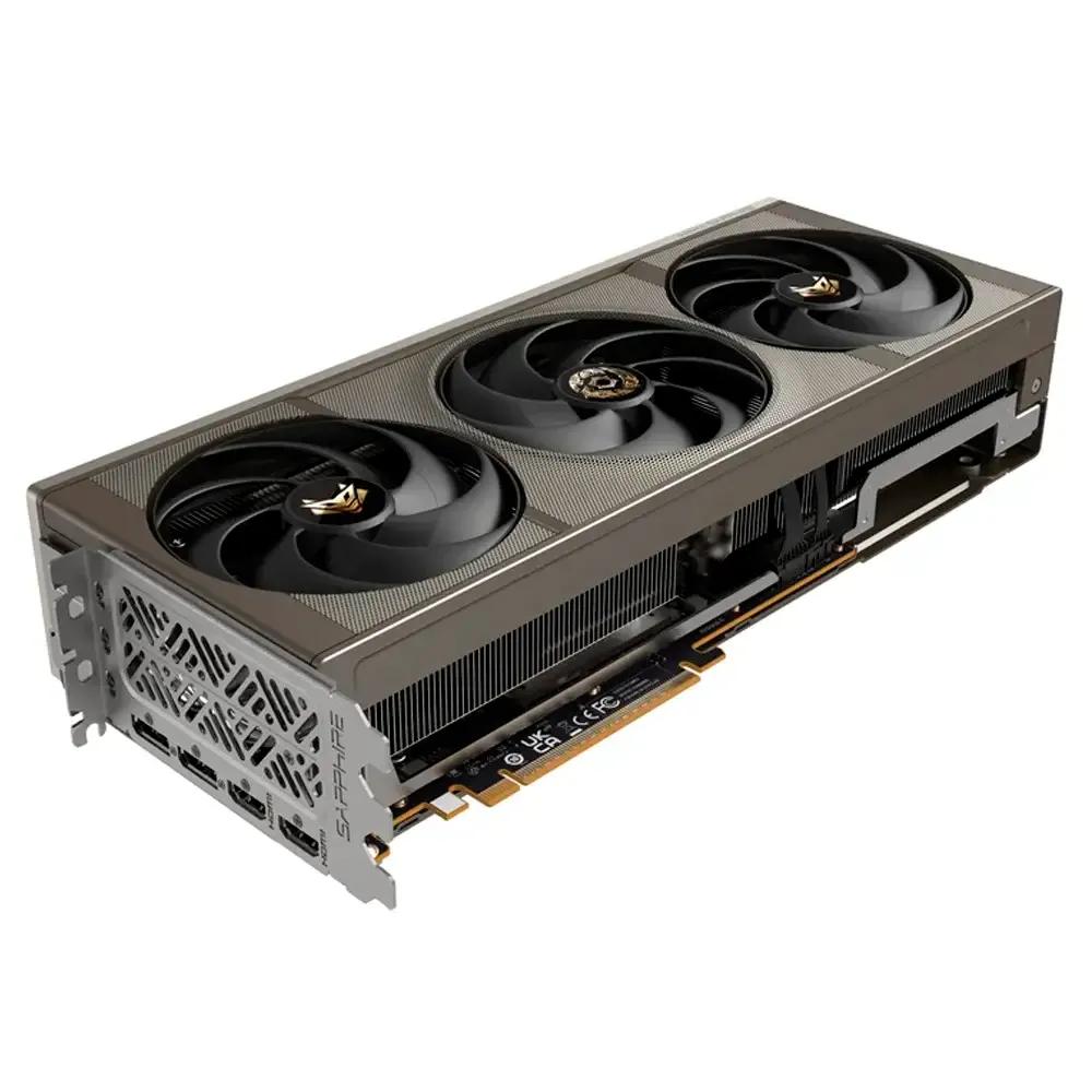 Placa Gráfica SAPPHIRE RX 9070 XT NITRO+ Crimson (Radeon RX 9070 XT - 16 GB - GDDR6 - Púrpura), miniatura 3