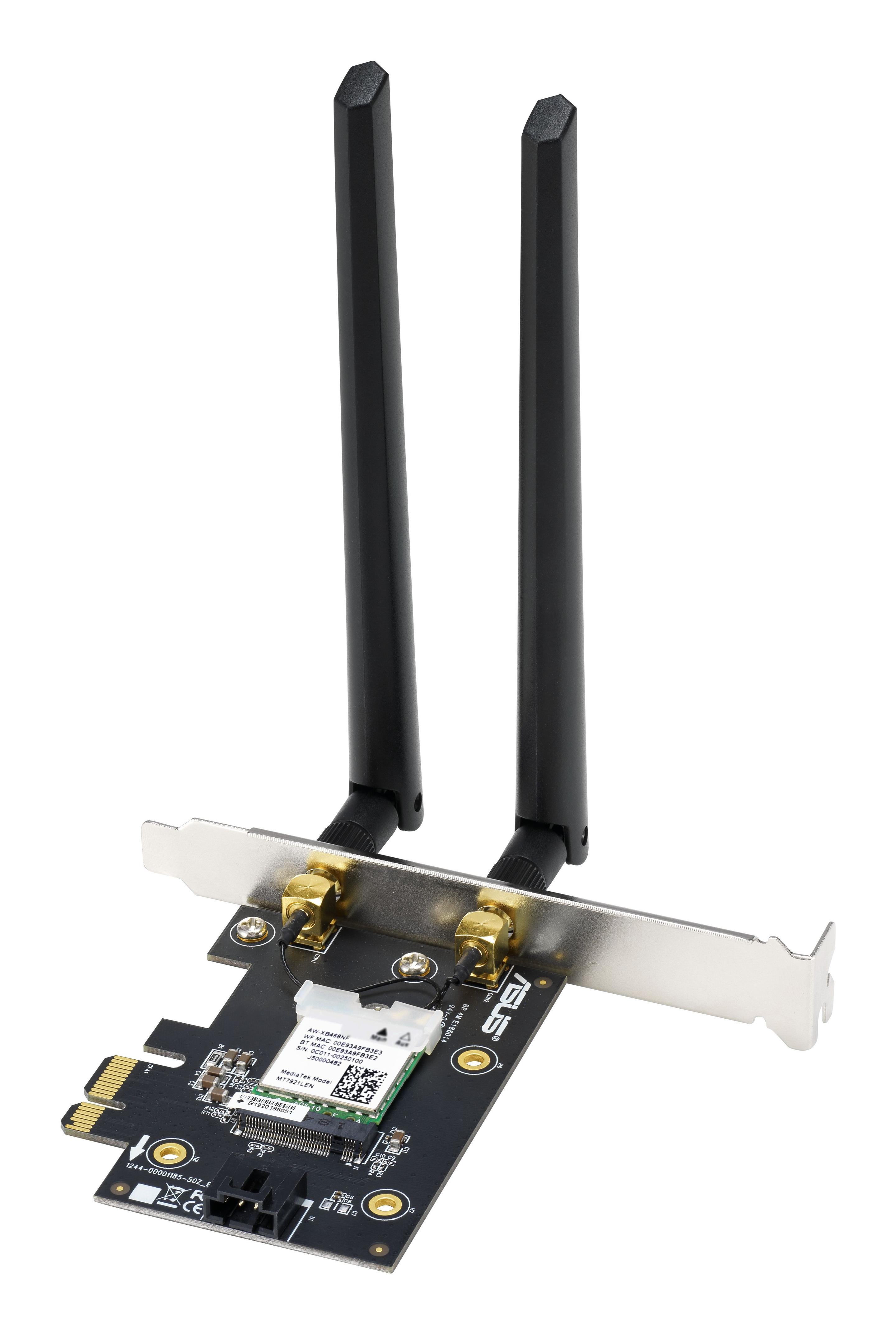 Placa de Rede PCIe ASUS PCE-AX1800 (Wi-Fi 6 - 1775 Mbit/s - Dual-band), miniatura 5
