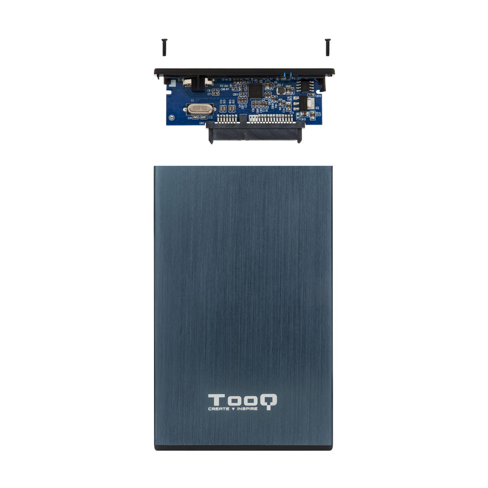Caixa Externa TOOQ TQE-2527PB (4 TB - 2,5" - Azul) — miniatura 4