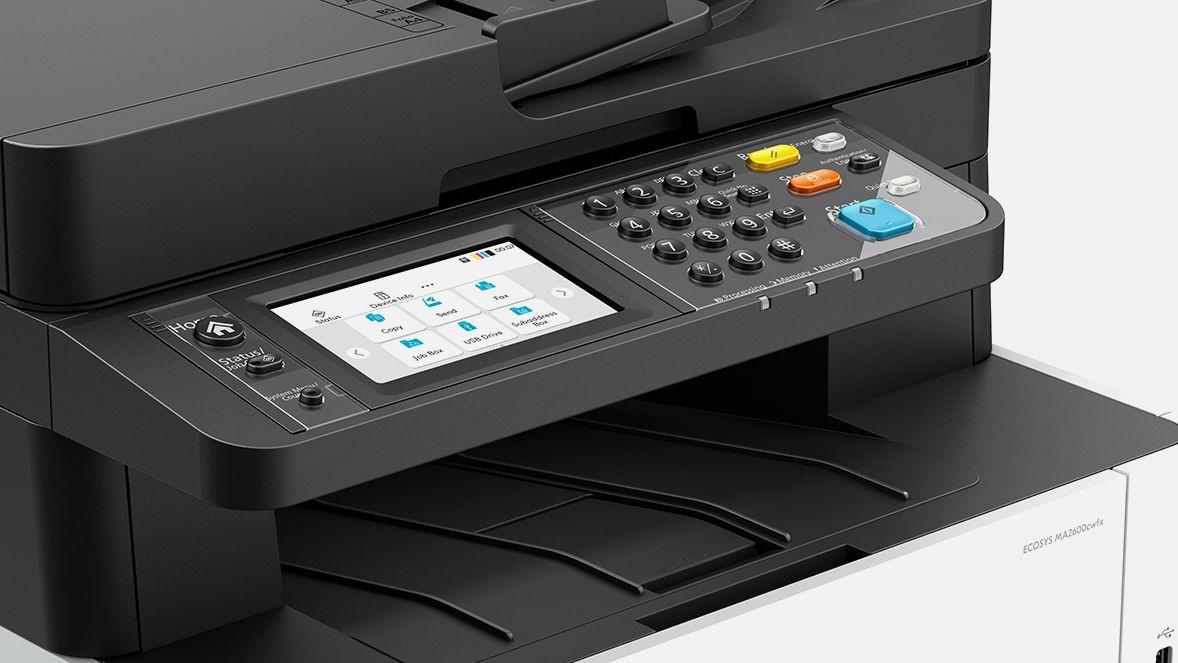 Impressora Multifunções Laser a Cores KYOCERA ECOSYS MA2600cwfx (Impressão a cores - 300 folhas - AC - Wi-Fi), miniatura 2