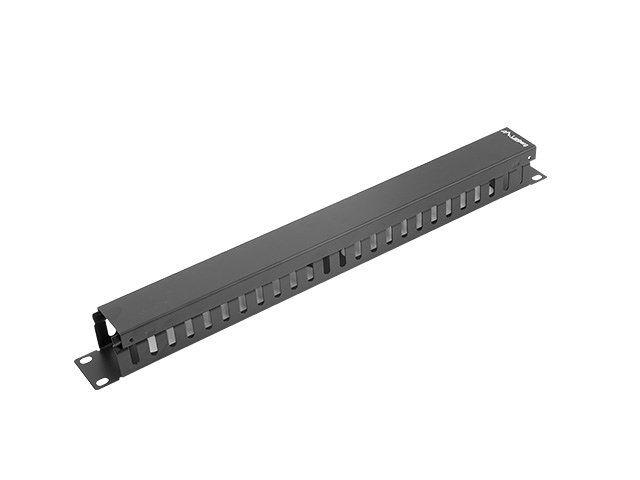 Painel de Gestão de Cabos LANBERG AK-1201-B (Preto)