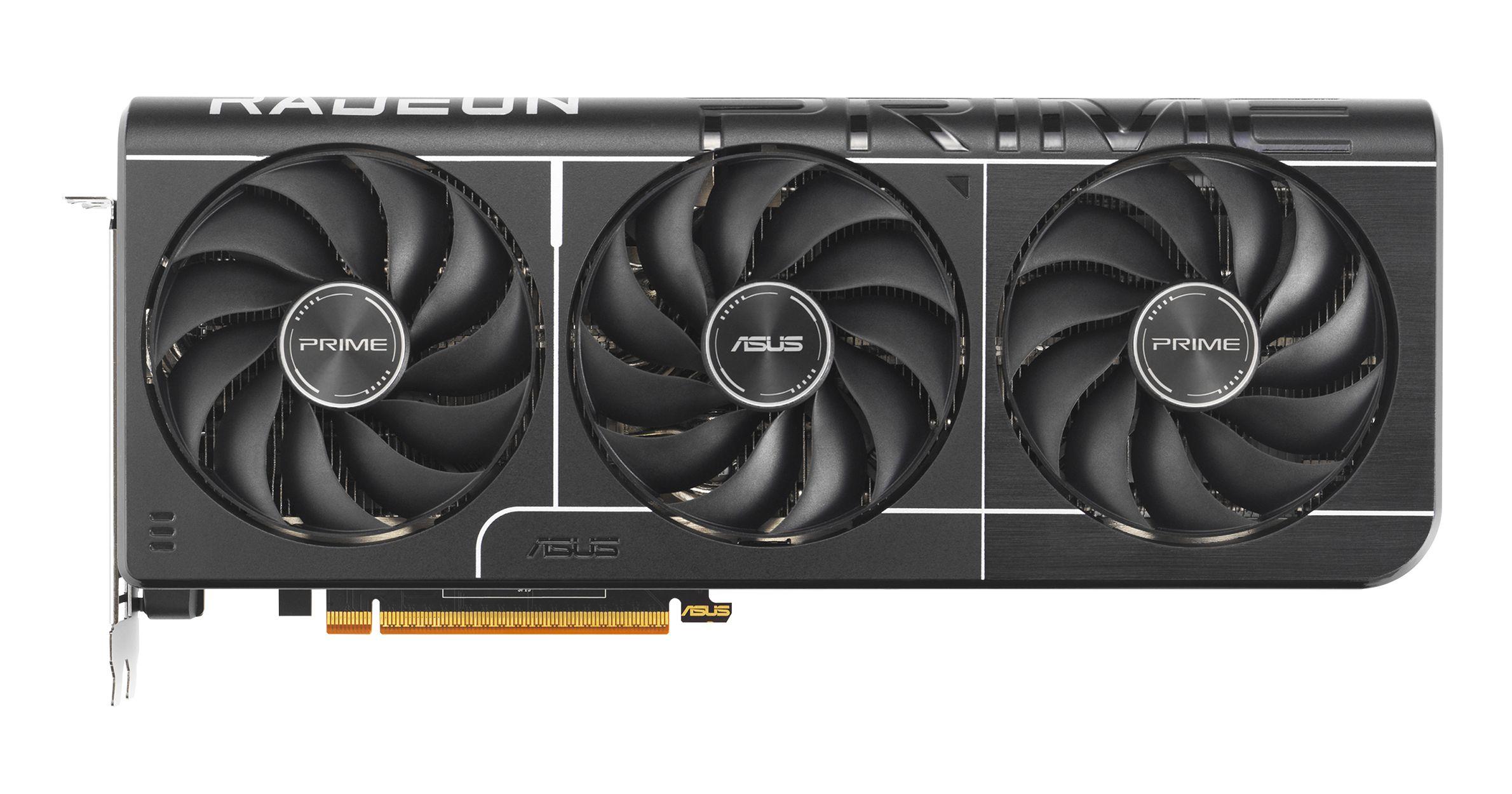 Placa Gráfica ASUS Prime RX9070-O16G (Radeon RX 9070 - 20 Gbit/s - 16 GB - Preto)