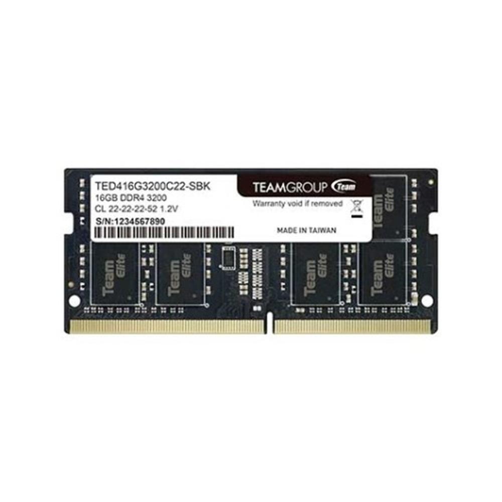 Memória RAM TEAM GROUP TED416G3200C22-S01 (3200 MHz - 16 GB - SO-DIMM) — miniatura 2