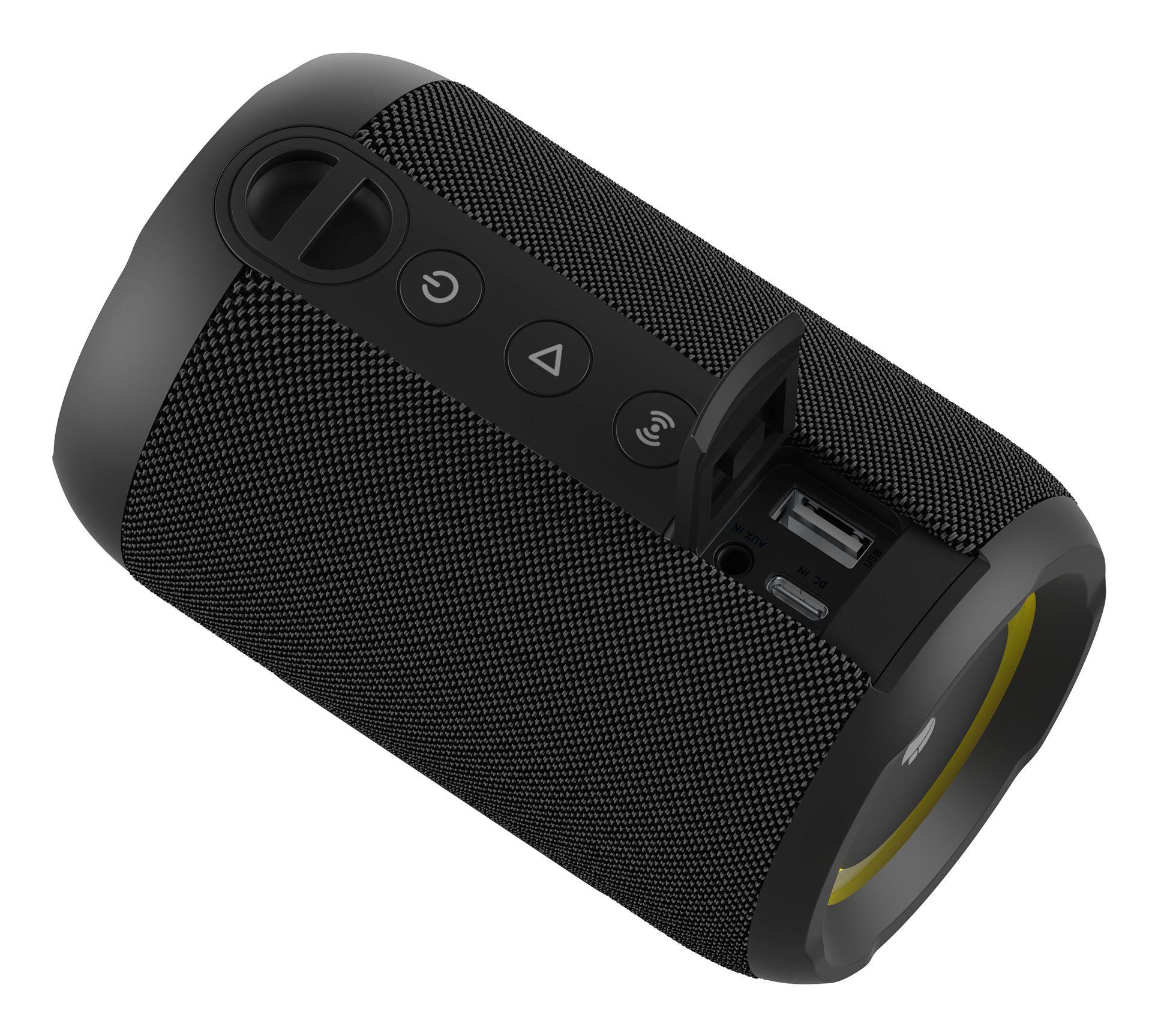Coluna Portátil Estéreo NGS Roller Furia 2 Tiny (10 W - USB - Preto) — miniatura 3
