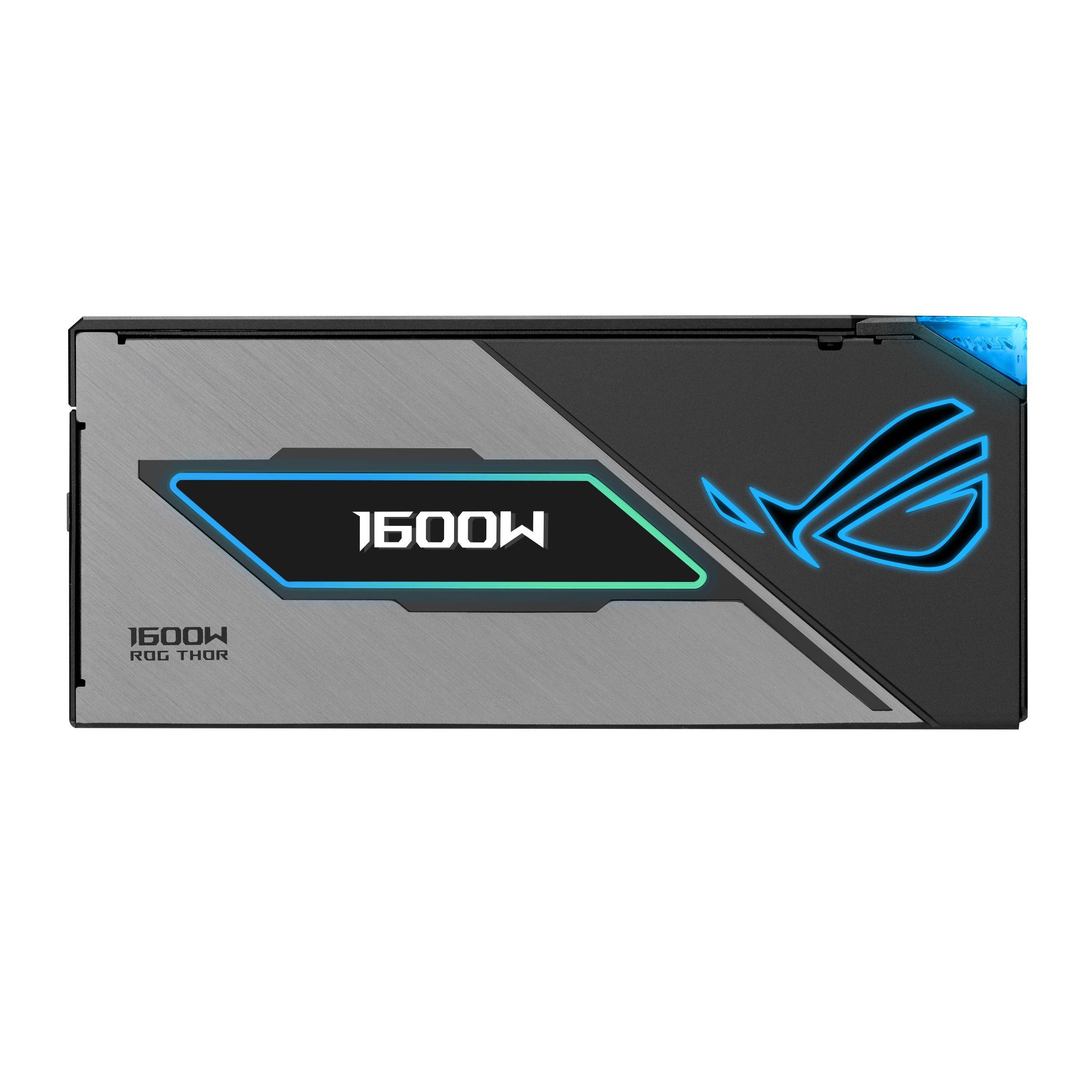Fonte de Alimentação ASUS ROG Thor 1600T3 Gaming (ATX - 1600 W - 80 PLUS Titanium - Cinzento)