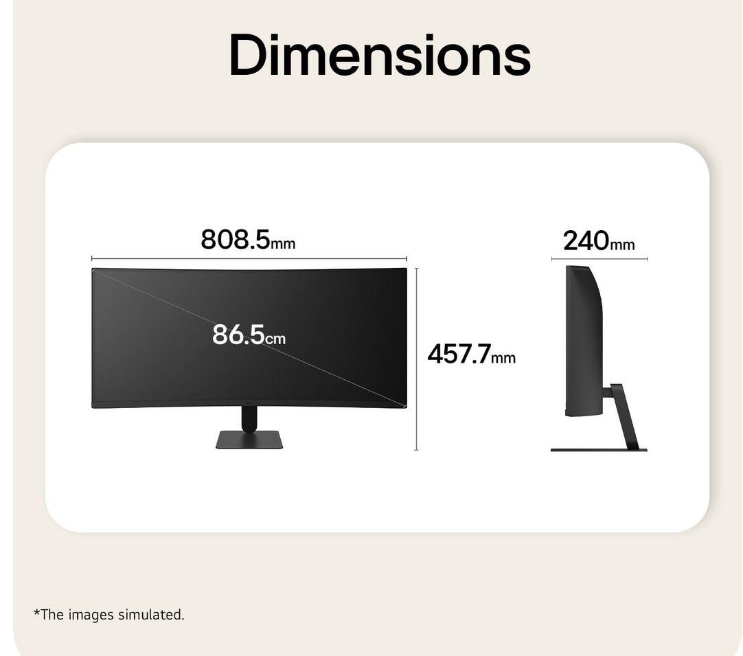Monitor LG 34U601B-B (34" - VA - 120 Hz - Preto) — miniatura 14