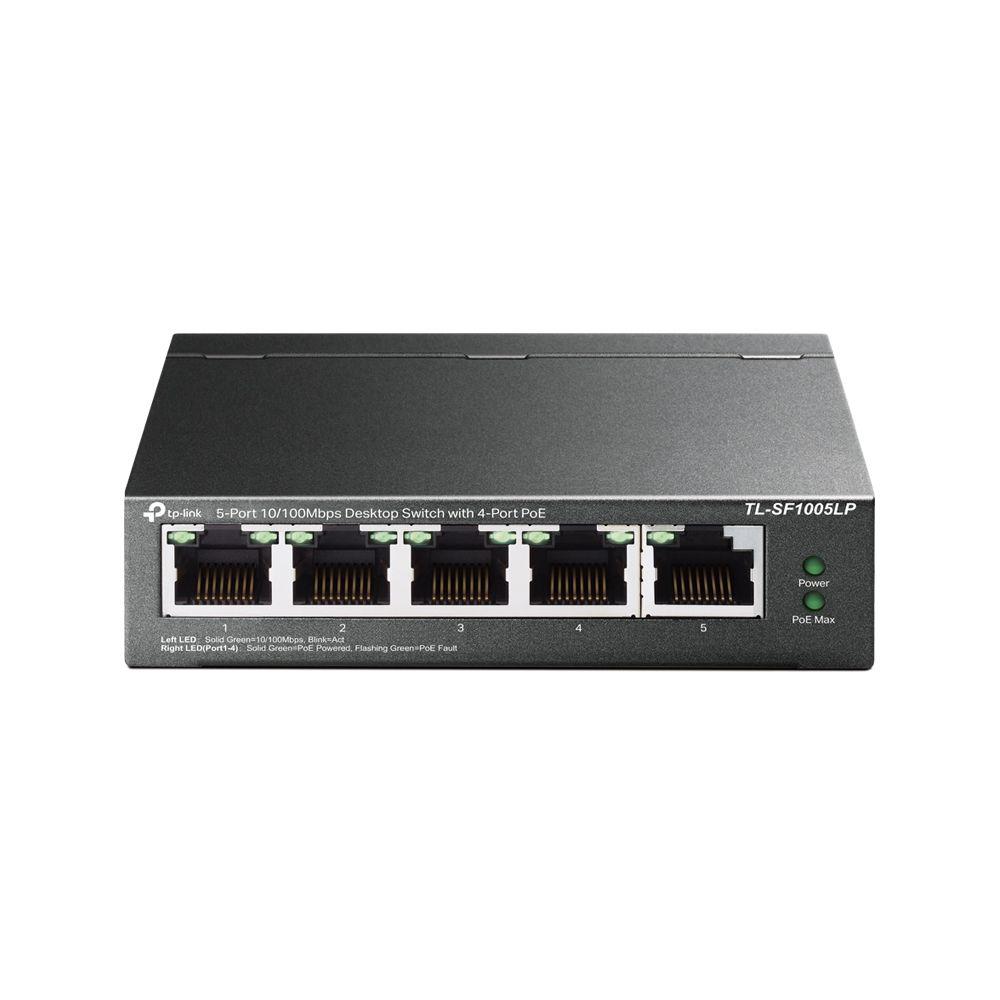 Switch TP-LINK TL-SF1005LP (Gigabit Ethernet - Fast Ethernet - 1 Gbit/s - Preto), imagem 1