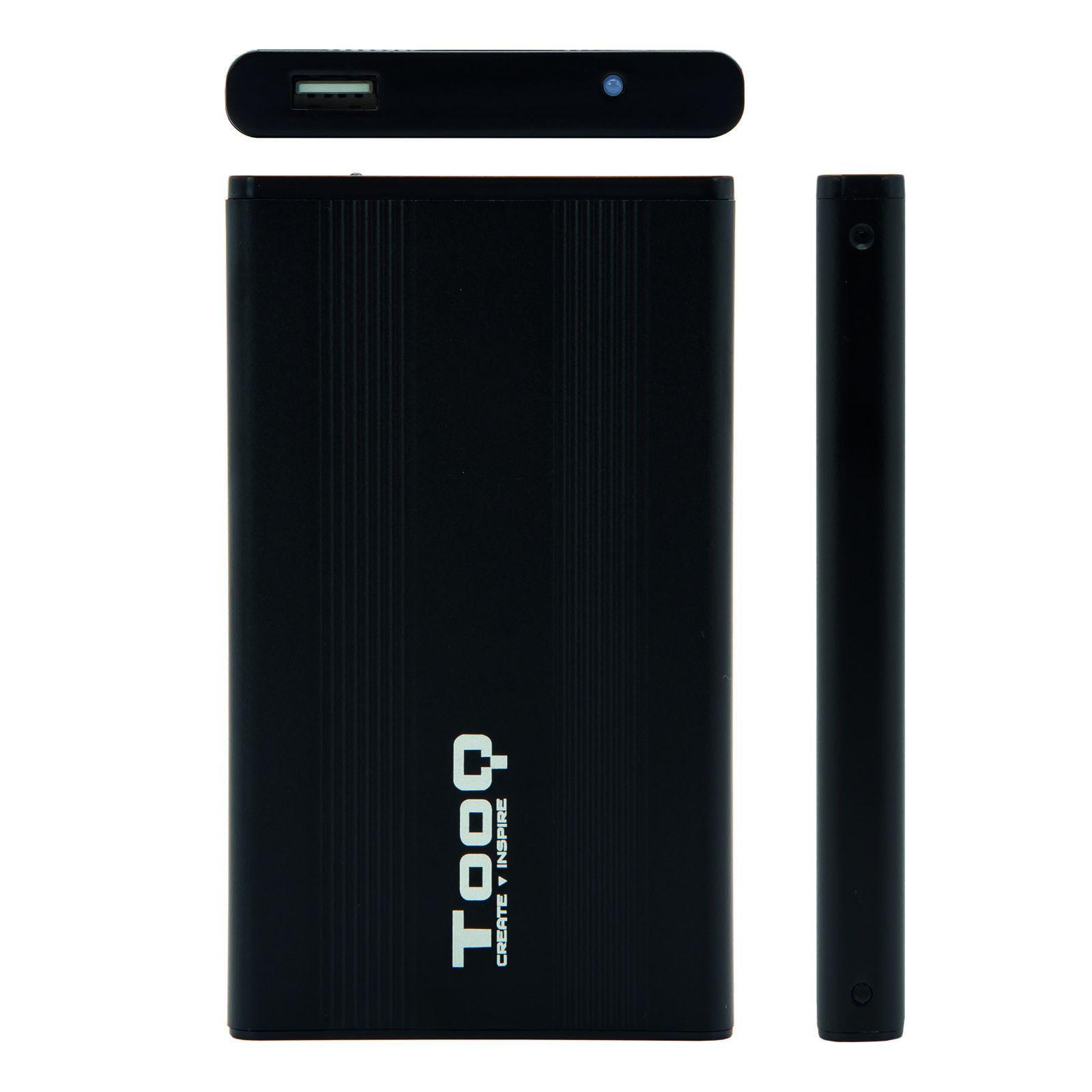 Caixa Externa TOOQ TQE-2510B (0,75 TB - 2,5" - Preto) — miniatura 4