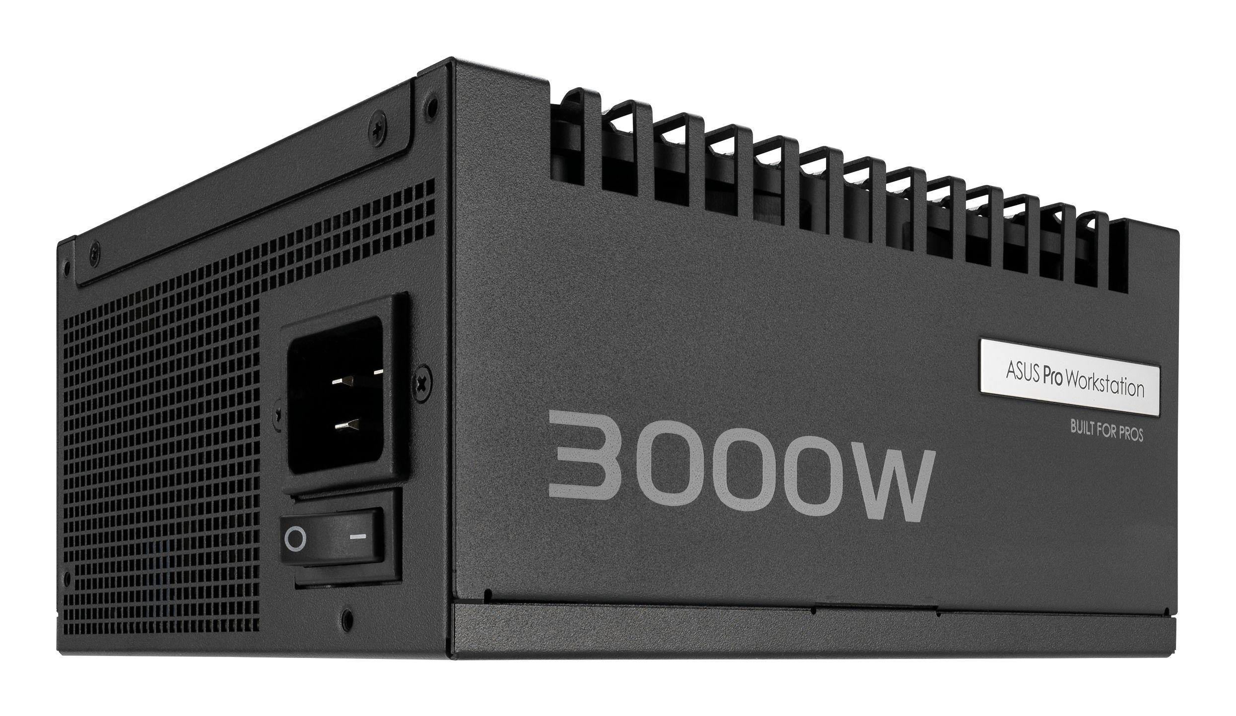 Fonte de Alimentação ASUS PRO-WS-3000P (ATX - 3000 W - 80 Plus Platinum - Preto), miniatura 9