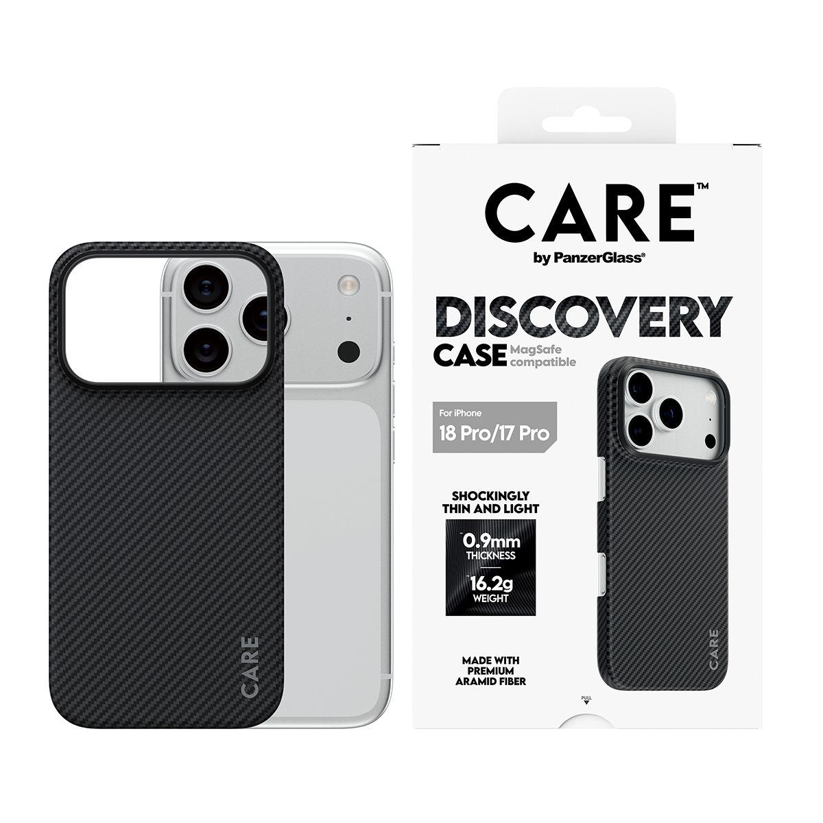 Capa PANZERGLASS CARE Discovery Case para iPhone 17 Pro (MagSafe - Preto), miniatura 2