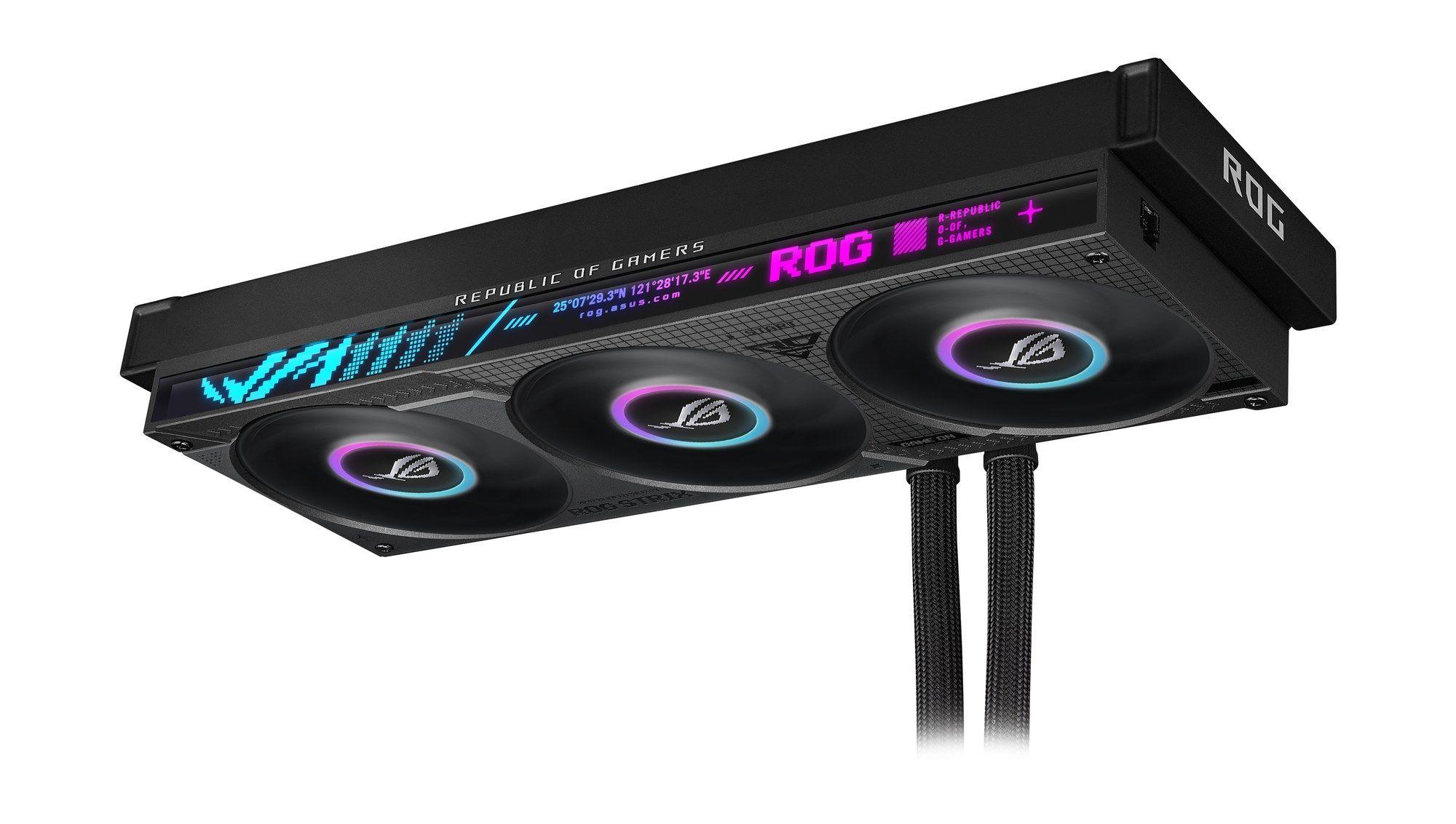 Water Cooler CPU ASUS ROG STRIX SLC IV 360 ARGB LCD (AM4, AM5, LGA 1700, LGA 1851 - LGA 1851, AM4, AM5, LGA 1700 - 120 mm - Preto) — miniatura 15