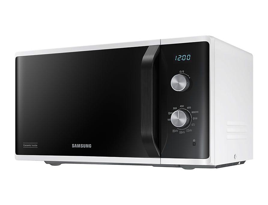 Micro-ondas Combinado Independente SAMSUNG MG23K3614AW/EG (800 W - 23 l - Rotativo - Branco) — miniatura 3