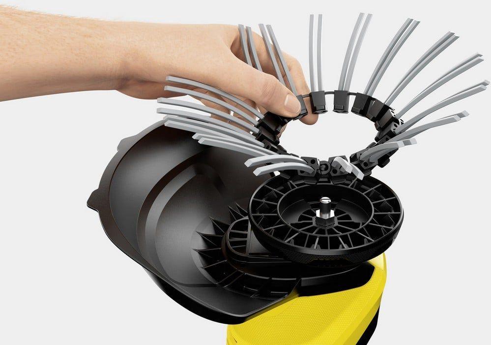 Removedor de Ervas Daninhas a Bateria KÄRCHER WRE 18-55 Set (Nylon - Preto/Amarelo) — miniatura 3