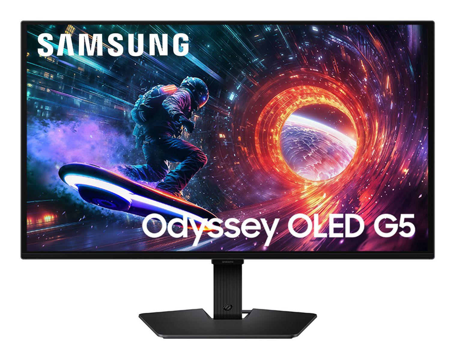 Monitor SAMSUNG Odyssey G5 G50SF LS27FG502SUXEN (27" - OLED - 180 Hz - Preto)