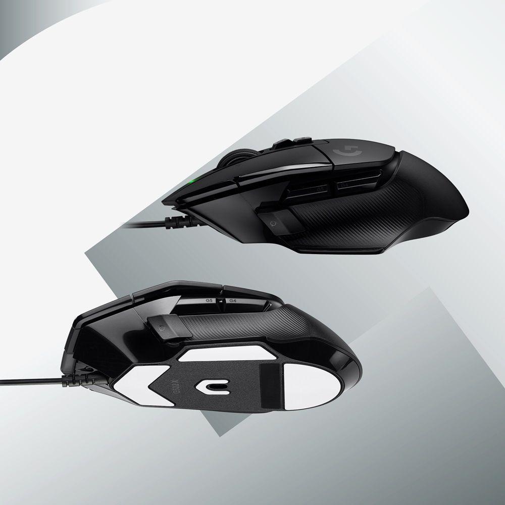 Rato LOGITECH G502 X (Mão direita - 25600 DPI - Ótico - Preto) — miniatura 5