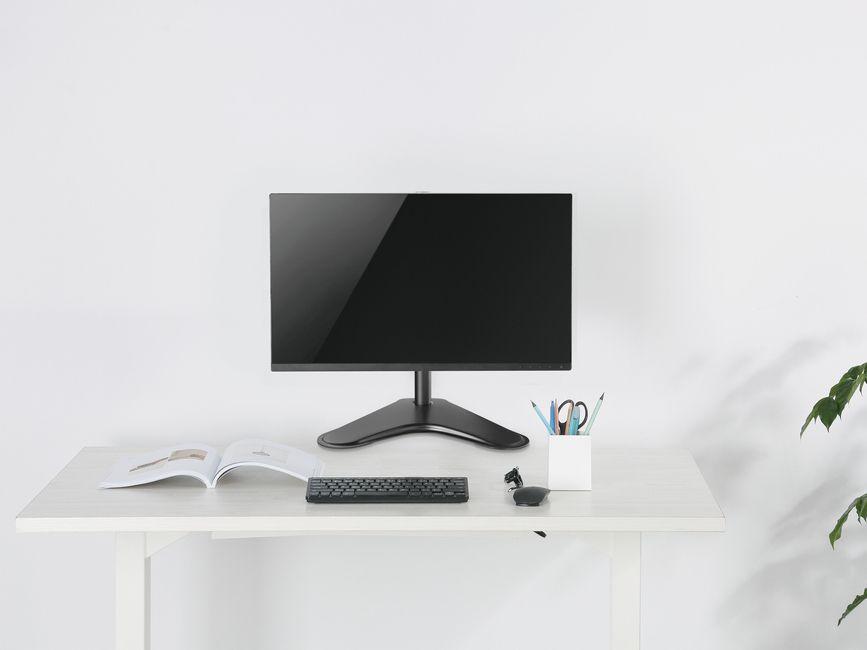 Suporte de Monitor de Chão EQUIP 650122 (13" a 32" - VESA 75 x 75 a 100 x 100 mm - Preto), miniatura 14