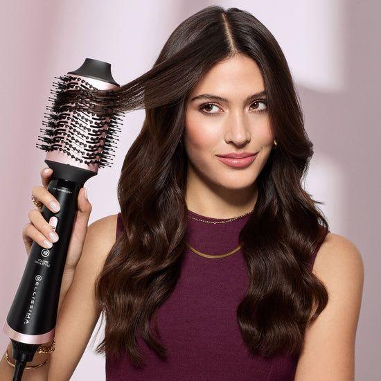 Escova de Ar Quente BELLISSIMA Volume Dry & Style 11963 (Preto e Rosa), miniatura 5