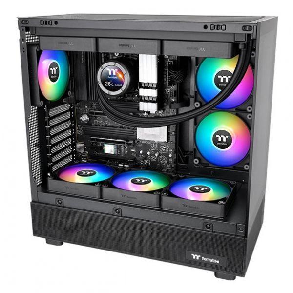 Ventoinhas para Caixa PC THERMALTAKE CT120 ARGB Sync Reverse (Multicolor - Preto), miniatura 5