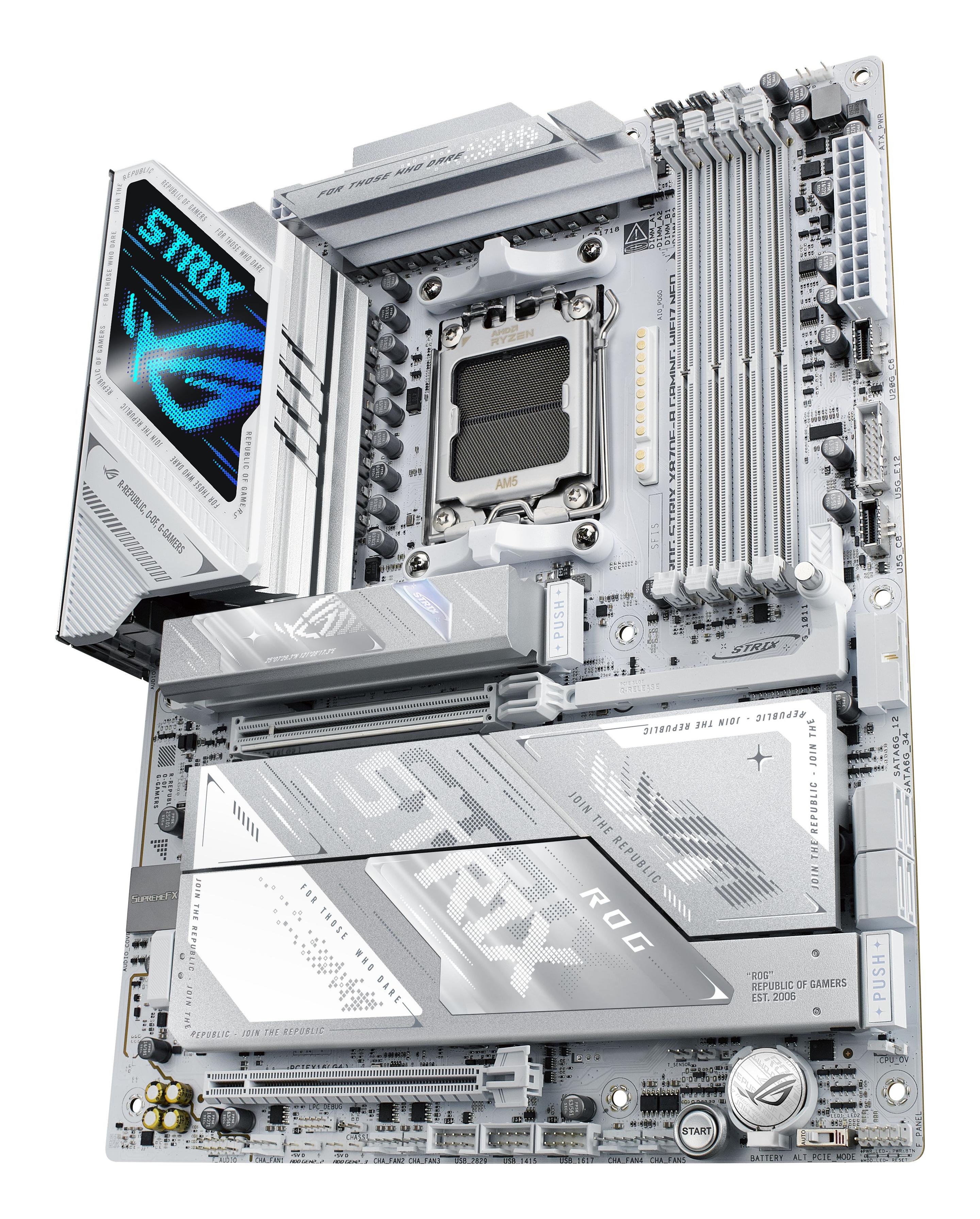 Motherboard ASUS ROG STRIX X870E-A GAMING WIFI7 NEO (AM5 - ATX - Duplo canal - Multicor) — miniatura 4