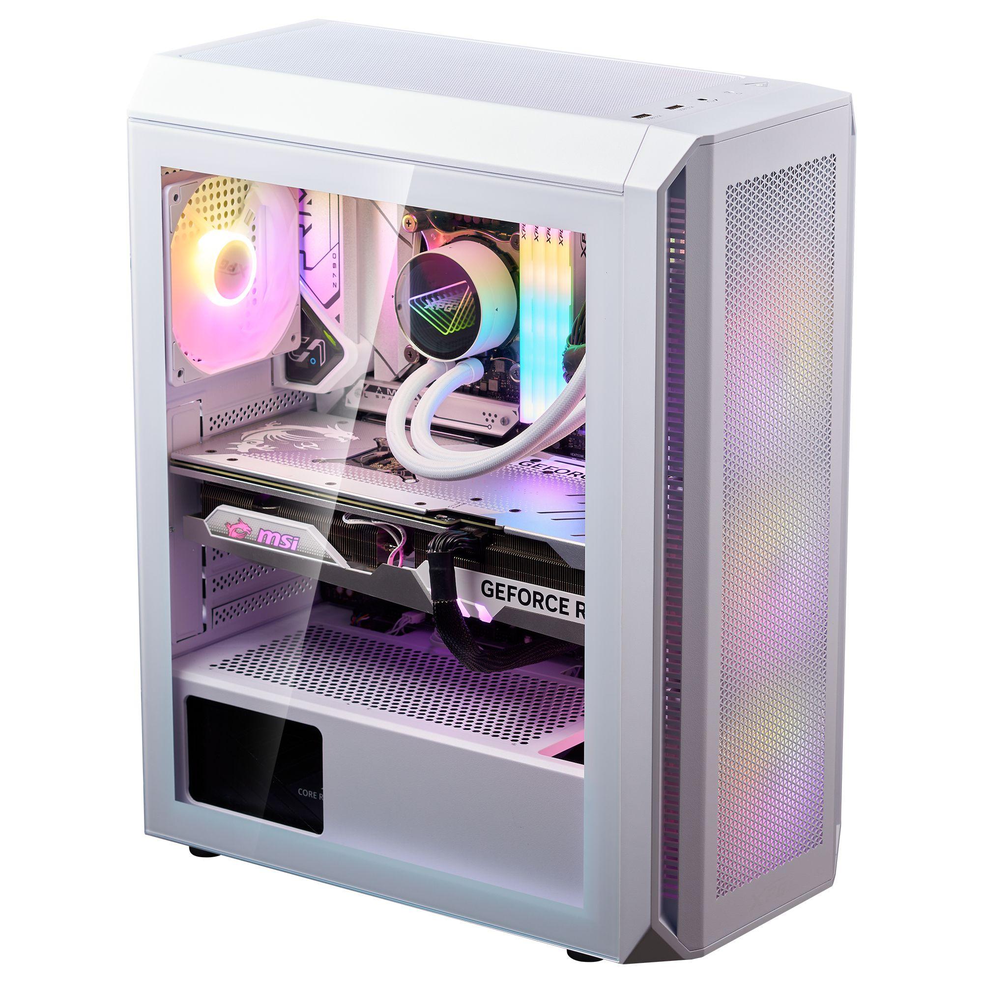 Caixa de Computador XPG VALOR AIR PLUS MID (ATX, Micro ATX, Mini-ITX - Midi Tower - SPCC - Branco) — miniatura 9