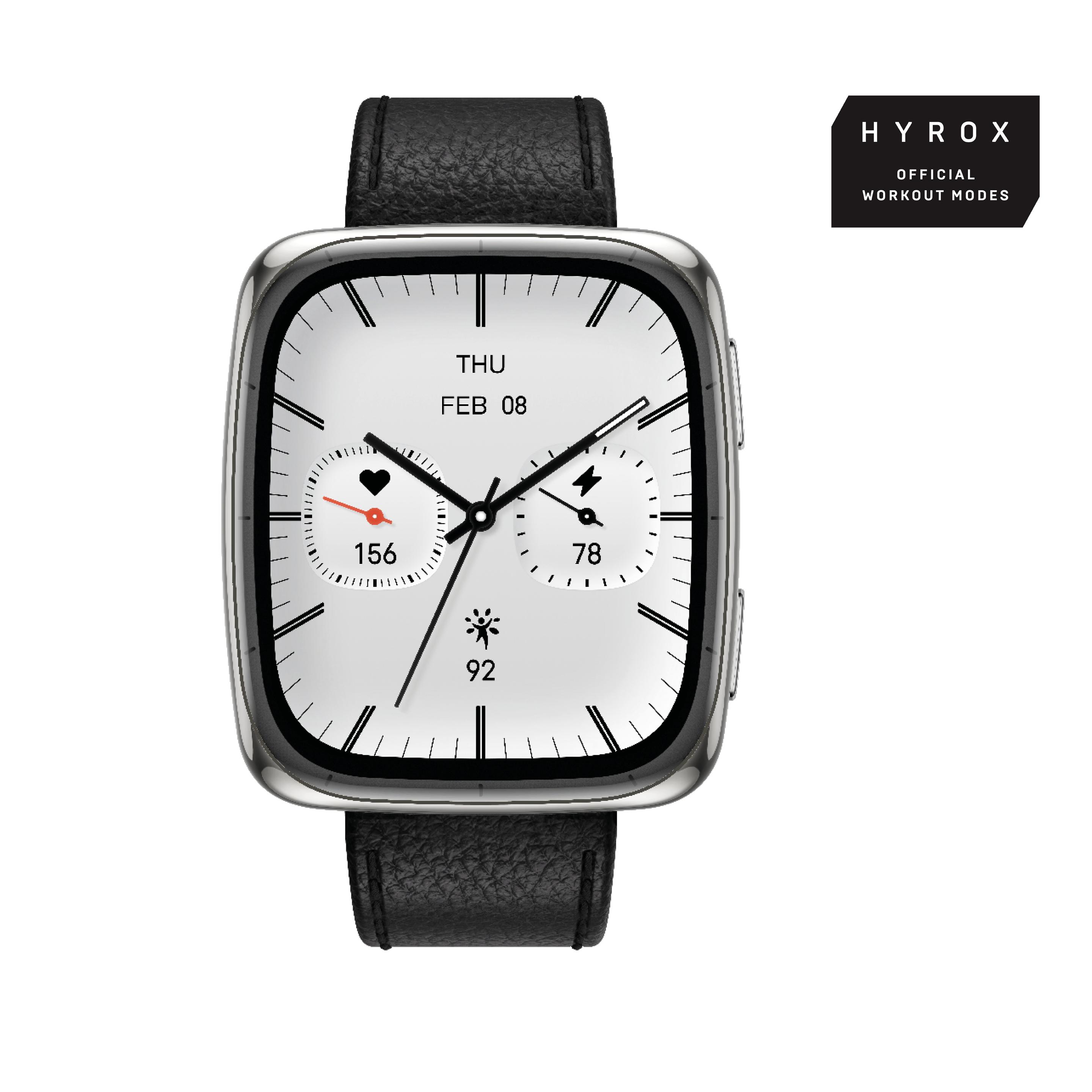 Smartwatch AMAZFIT Active 2 Square (1,75" AMOLED - GPS com Mapas - NFC - Preto)