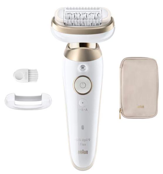 Depiladora BRAUN Silk-épil 9 Flex SES9-011 3D (Dourado e Branco), miniatura 3
