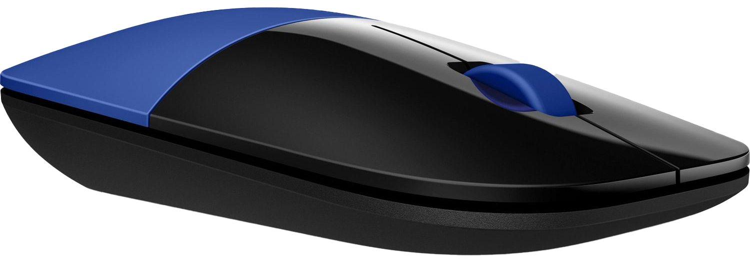 Rato HP Z3700 (Ambidestro - 1200 DPI - Óptico - Preto e Azul) — miniatura 4