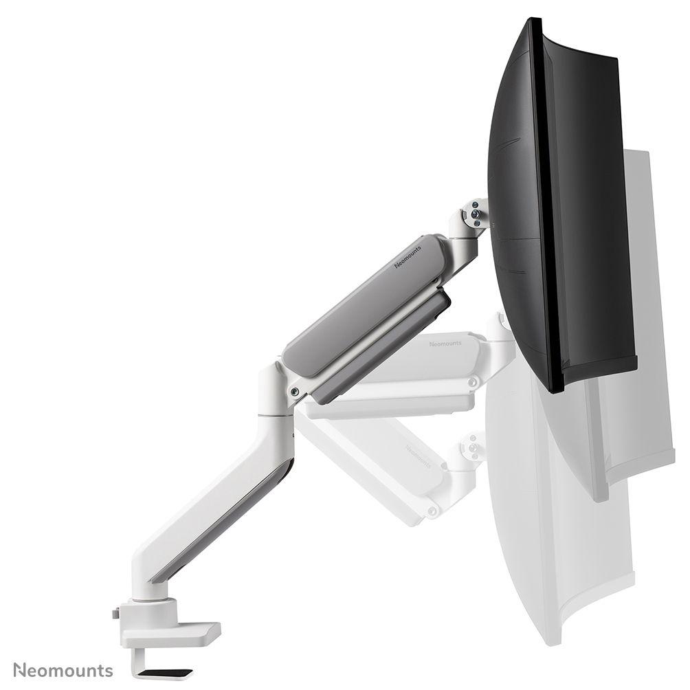 Suporte de Monitor de Secretária NEOMOUNTS DS70PLUS-450WH1 (17"-49" - Até 18 kg - Branco), miniatura 4
