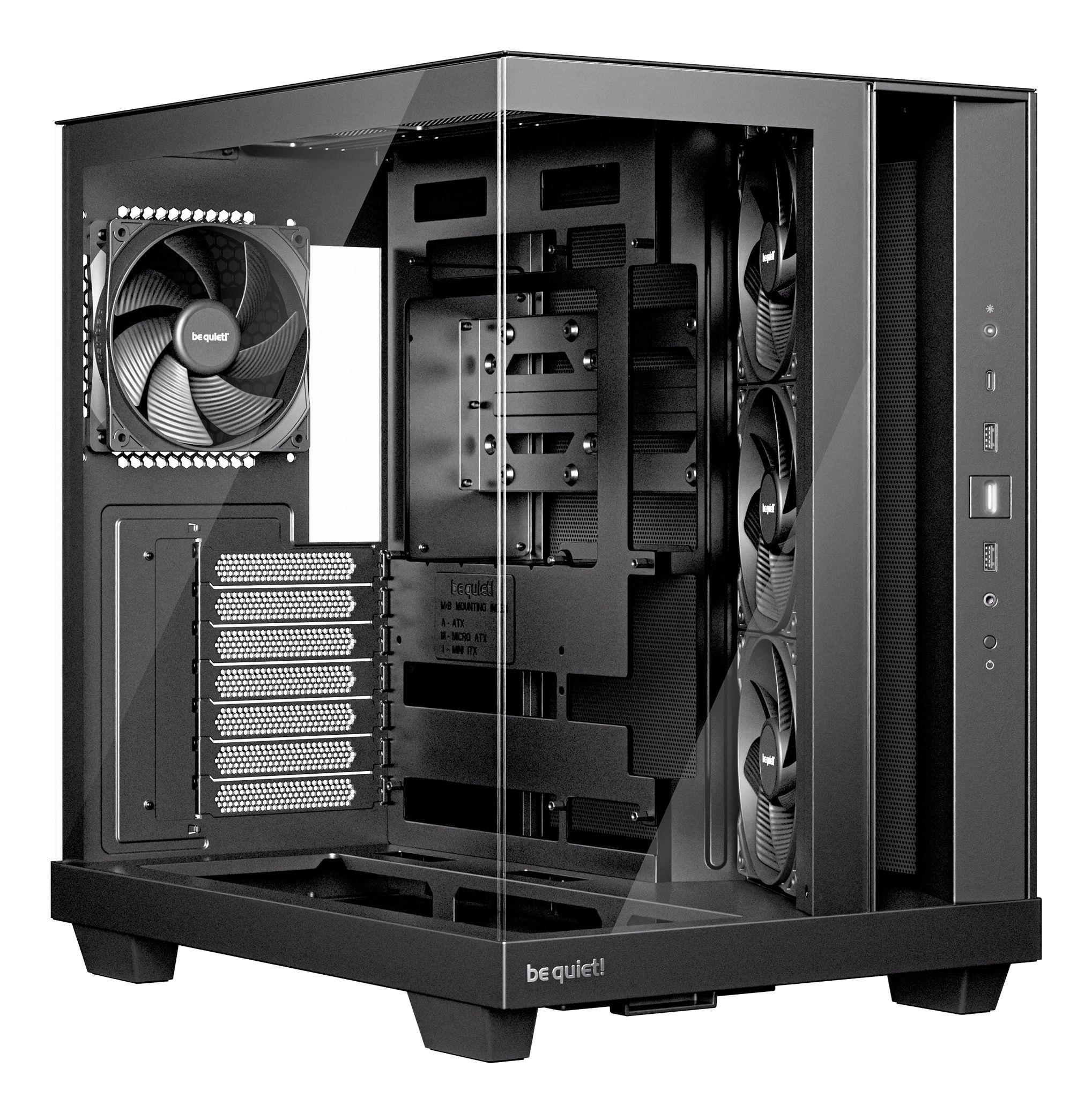Caixa PC BE QUIET! Light Base 500 (ATX, micro ATX, Mini-ITX - ATX, PS2 - Midi Tower - Preto)