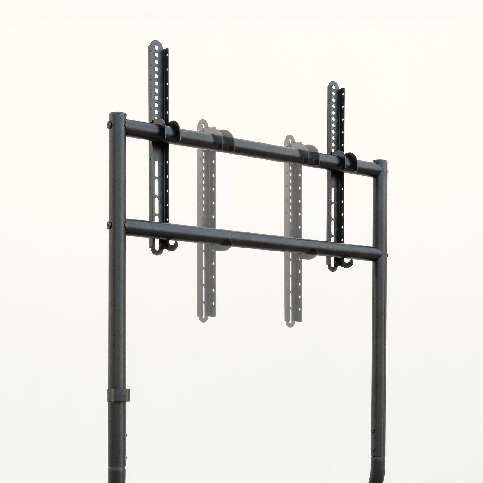 Suporte de Chão com Rodas TOOQ iDreams FS20206M-B (37"-86" - 80 kg - Preto), miniatura 3