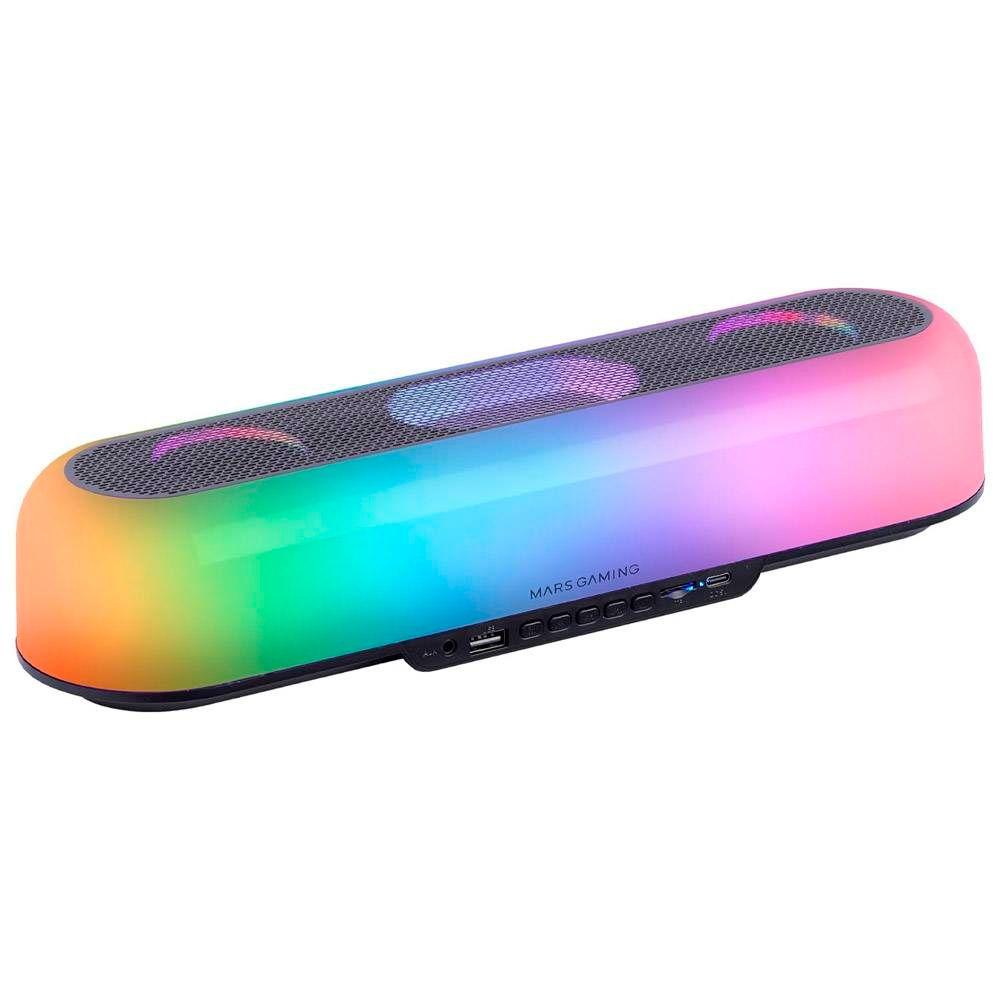 Barra de Som MARS GAMING MSB-ORB (20 W - USB Type-A para USB Type-C - Preto), miniatura 3