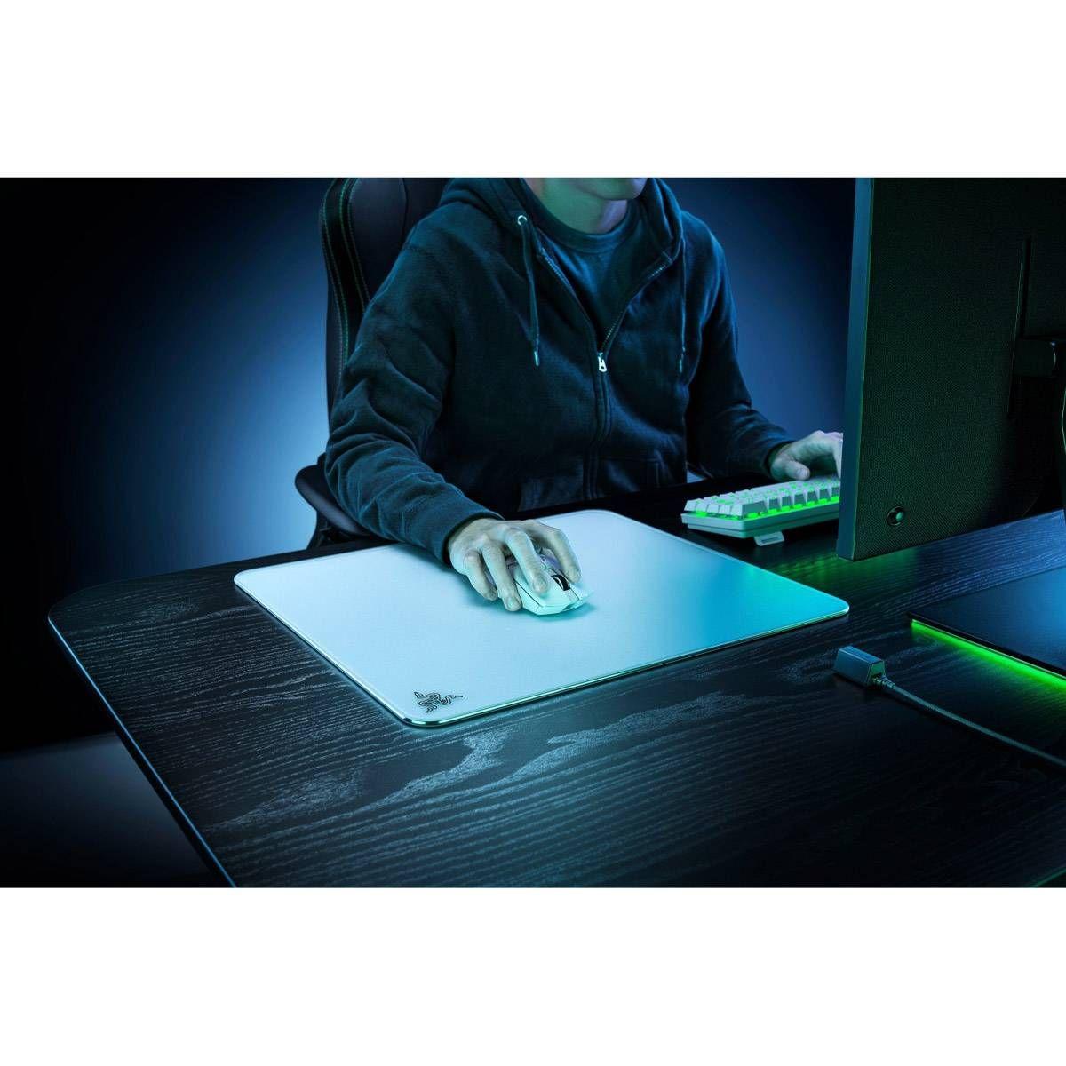 Tapete de Rato Gaming RAZER Atlas (Vidro temperado, borracha - 4 mm - Branco), miniatura 4