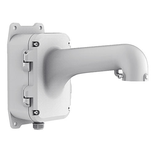 Suporte de Parede com Caixa de Ligações HIKVISION DS-1604ZJ-BOX (Para Domes Motorizadas - Uso Exterior - 395,5 x 170,7 x 281,2 mm - Branco)