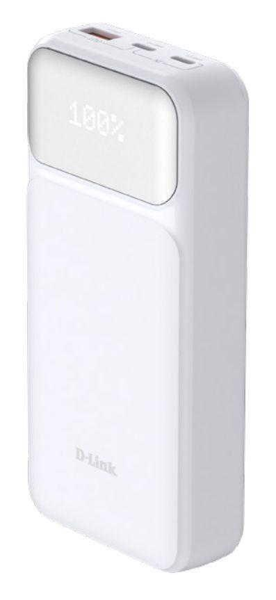 Powerbank D-LINK DPP-201 (20000 mAh - 65 W - USB Type-C - Branco)
