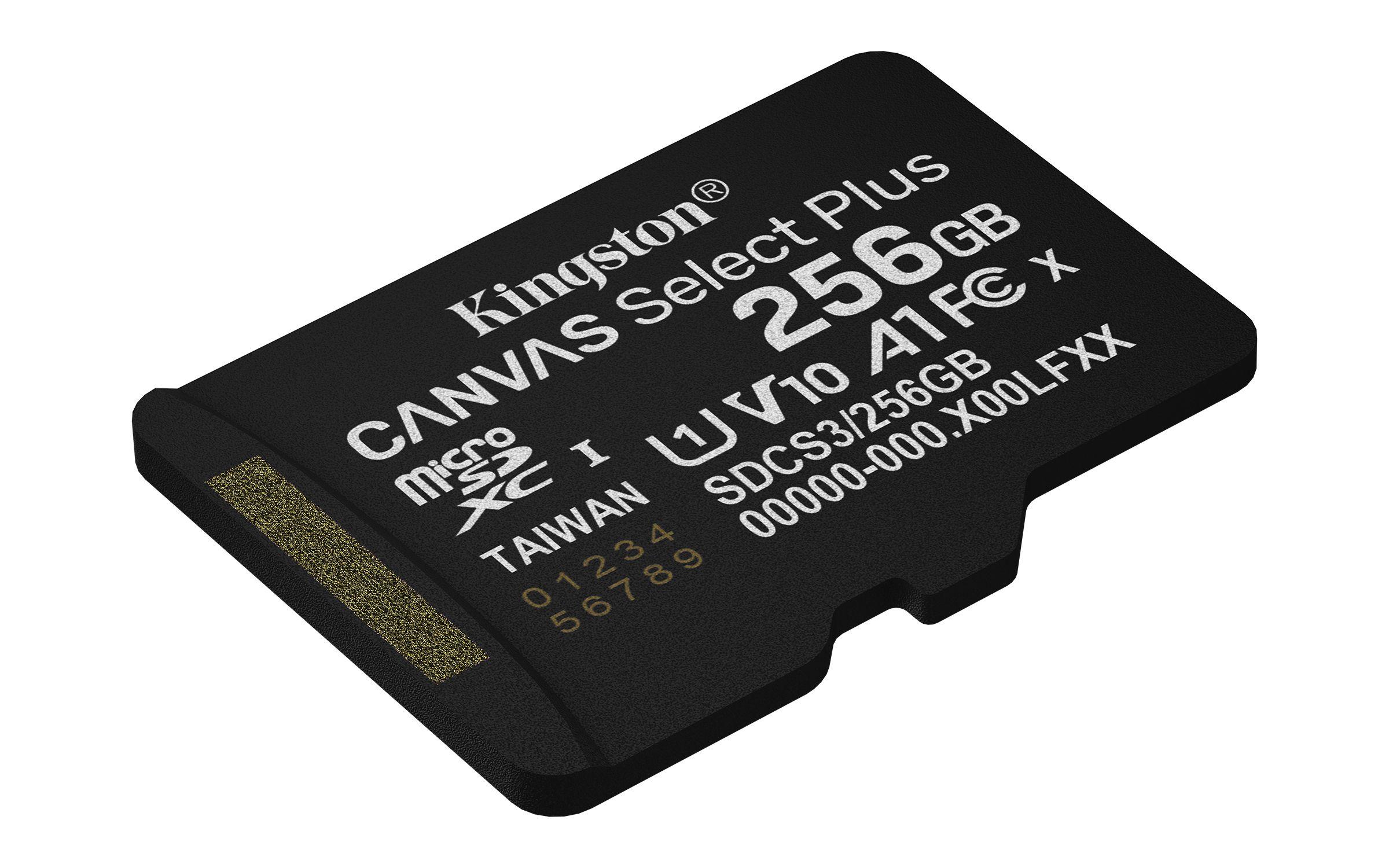 Cartão de Memória KINGSTON Canvas Select Plus SDCS3/256GB (256GB - Classe 10 - 150 MB/s - Preto) — miniatura 4