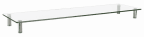 Suporte de Monitor GEMBIRD MS-TABLE-GL-01 (20 kg - Transparente)