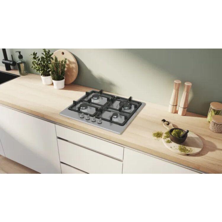 Placa a Gás Encastre BOSCH Serie 4 PGH6B5K90 (Aço inoxidável - Rotativo - Altura 5,11 cm - Inox), miniatura 4