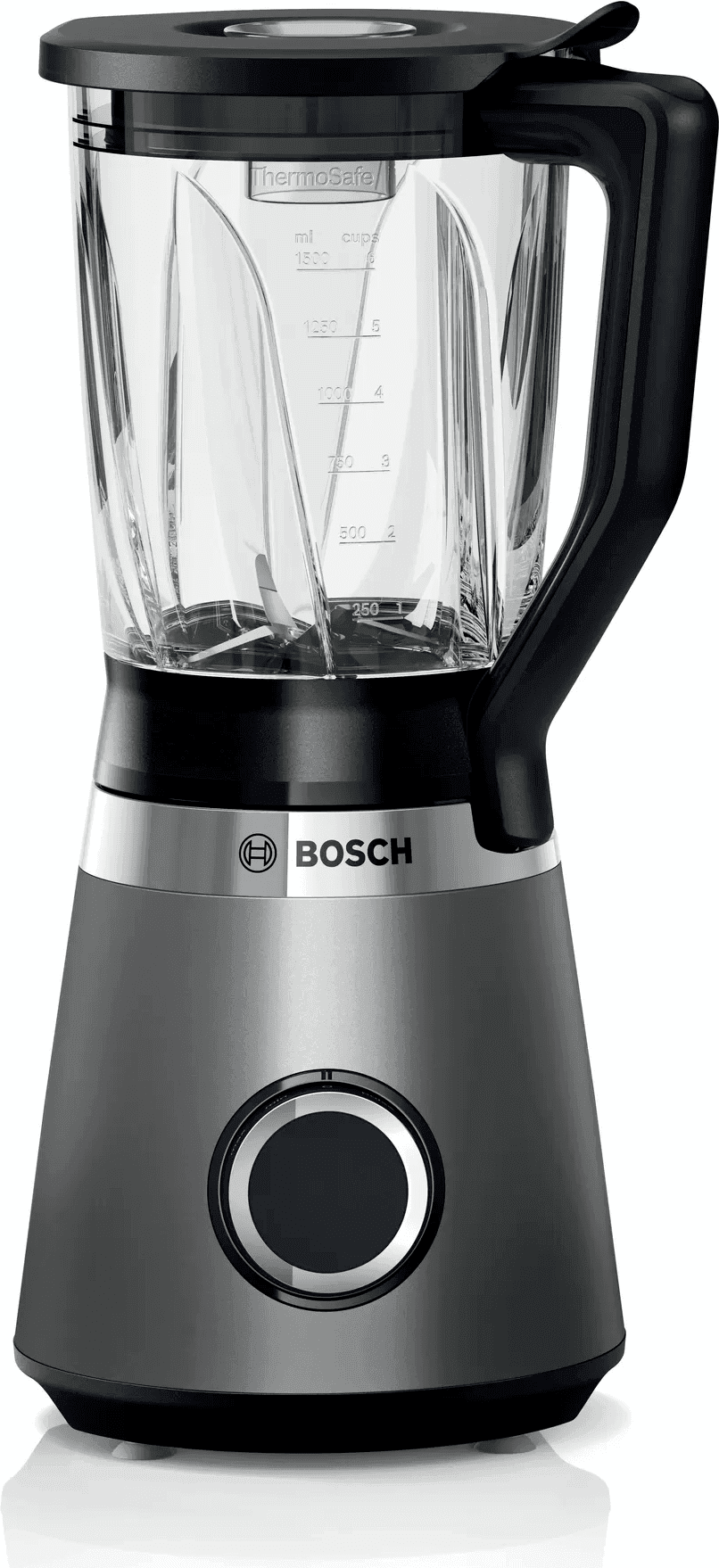 Liquidificadora BOSCH MMB6141S (Varinha mágica - 1200 W - 1,5 L - Preto e Inox)