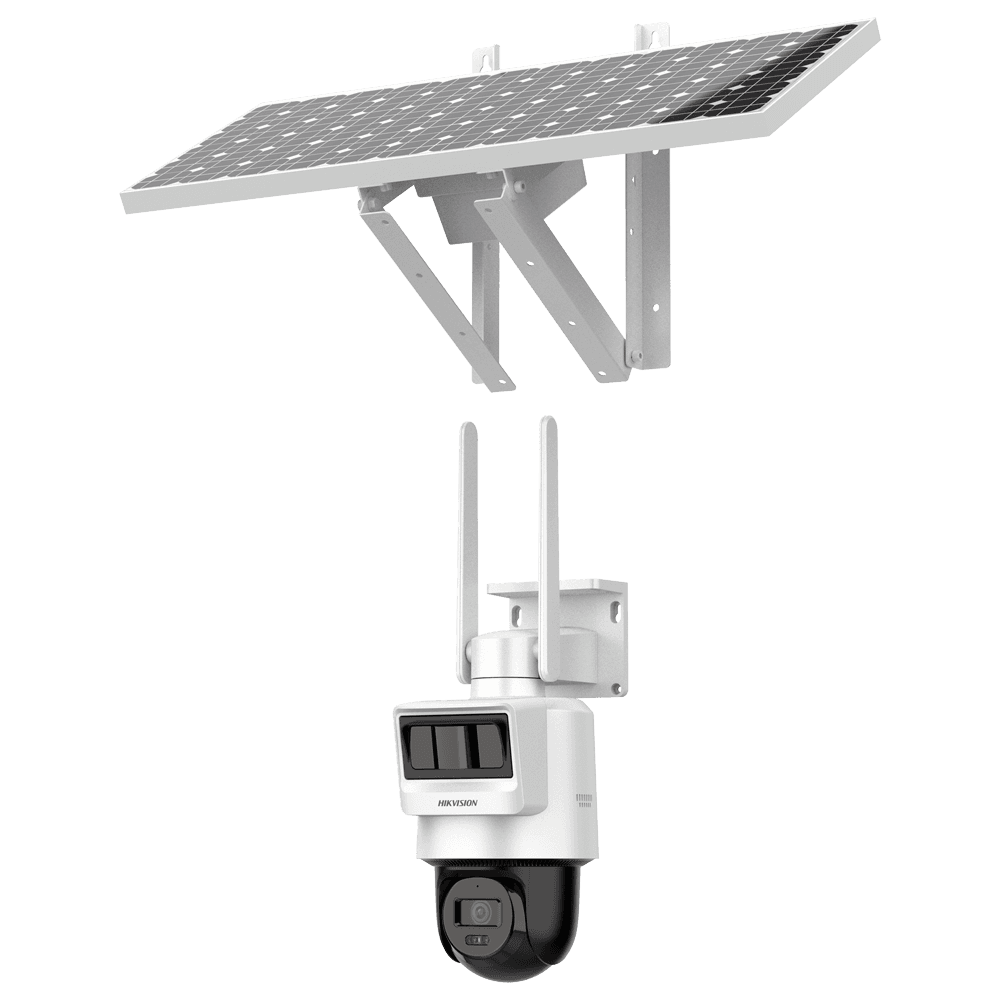Câmara IP PT Solar 4G HIKVISION DS-2DE2C400IWG-K/4G/C09S20(2.8mm) (IP66 - 4 MP - Solar)