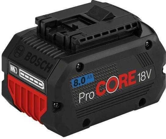 Bateria para Ferramentas Elétricas BOSCH ProCORE18V 8.0Ah Professional (Preto)