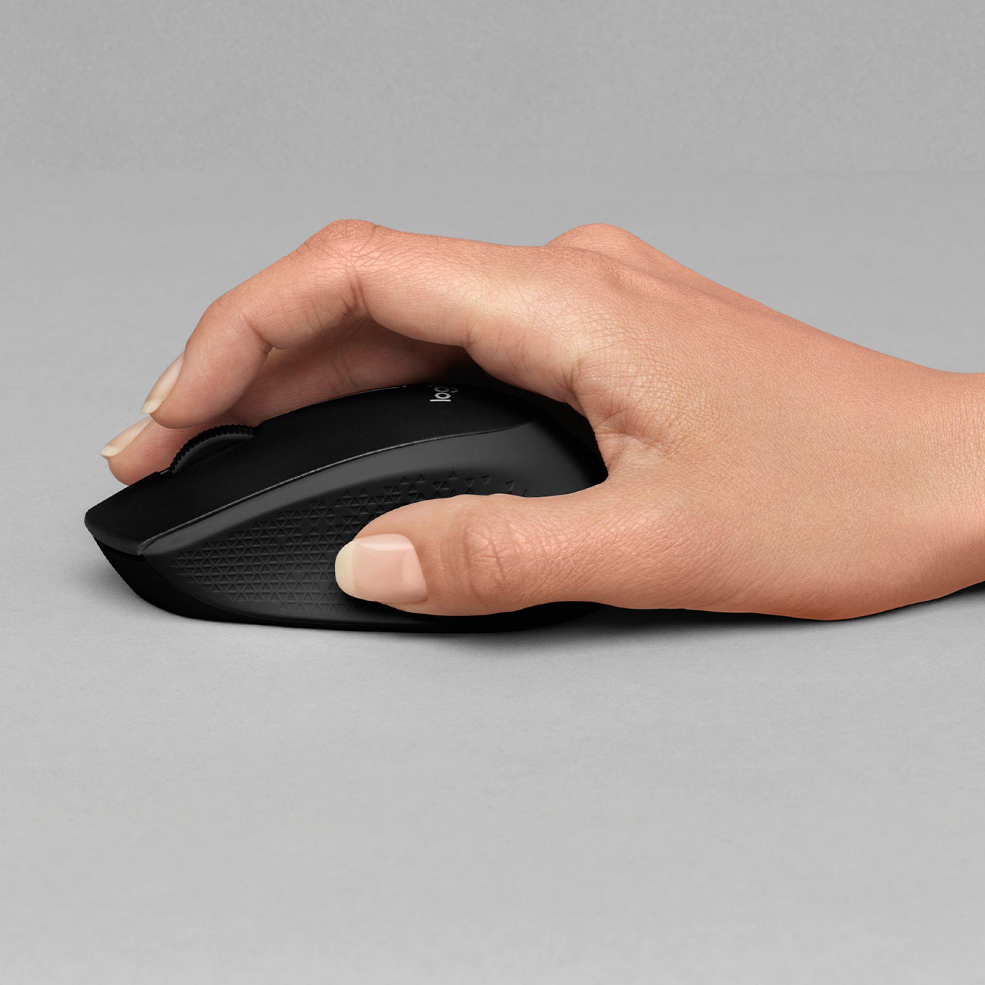 Rato LOGITECH M330 Silent Plus (Mão direita - 1000 DPI - Mecânico - Vermelho) — miniatura 4