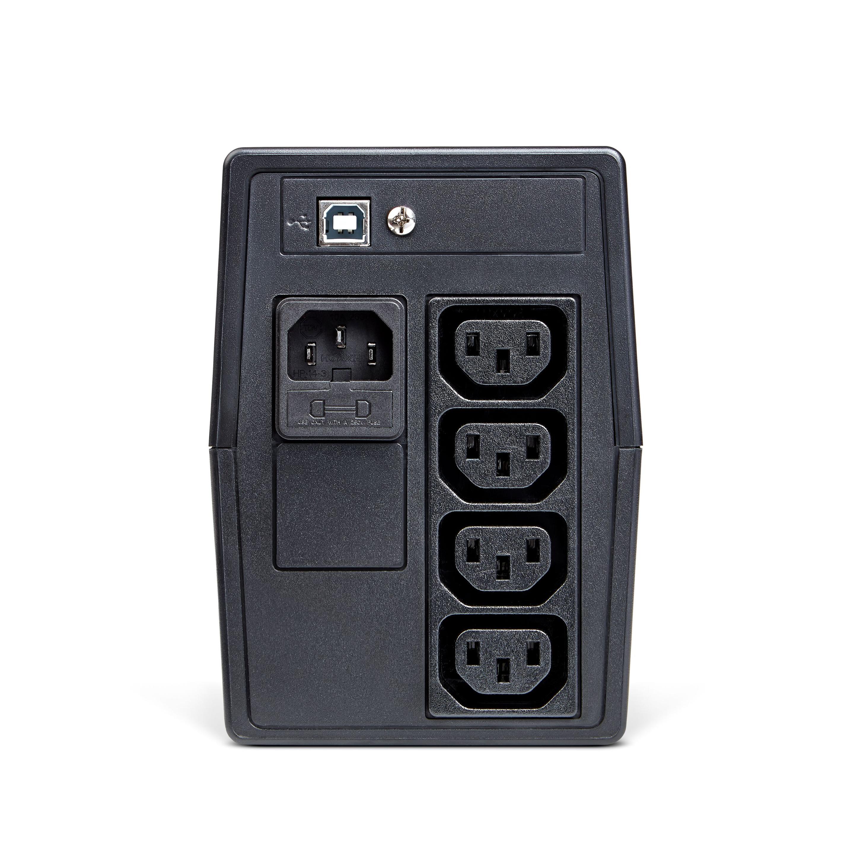 Sistema de Alimentação Ininterrupta SALICRU SPS 900 ONE BL IEC (Acoplador C13 - Preto) — miniatura 3