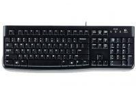 Teclado LOGITECH K120 (Húngaro - USB - Com fios - Preto)