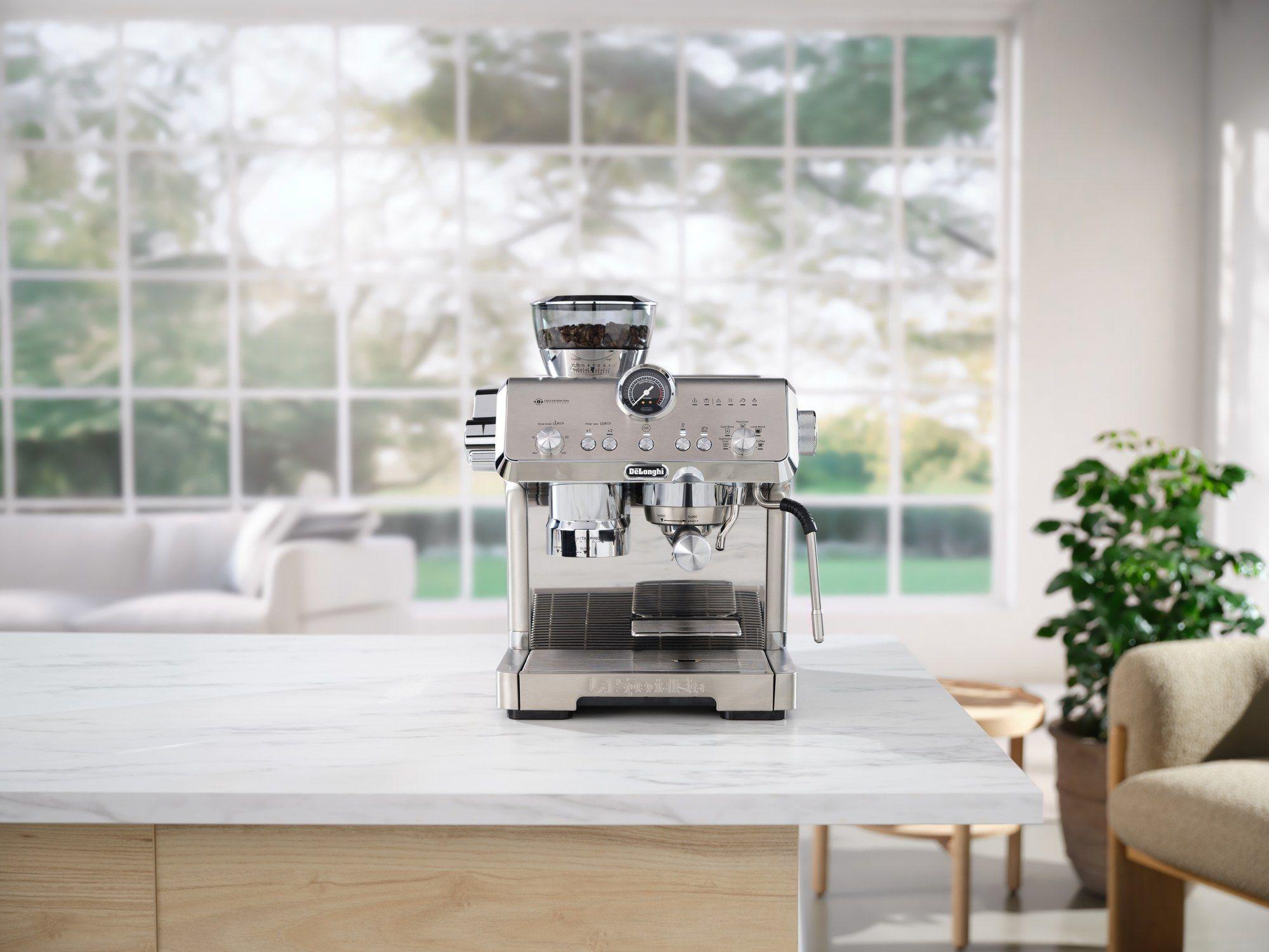 Máquina de Café Expresso Manual DELONGHI La Specialista Opera EC9555.M (Grãos de café - 1550 W - 19 bar - Inox), miniatura 6