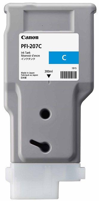Tinteiro CANON PFI-207C 8790B001 (Ciano), miniatura 2