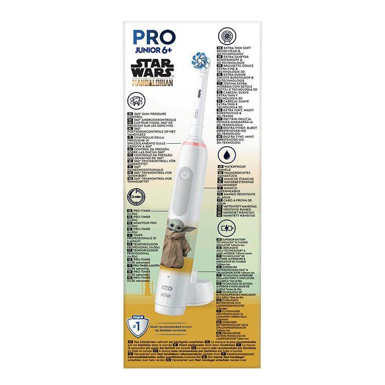 Escova de Dentes Elétrica ORAL-B Pro Junior Star Wars 6+ (Multicor e Branco) — miniatura 3